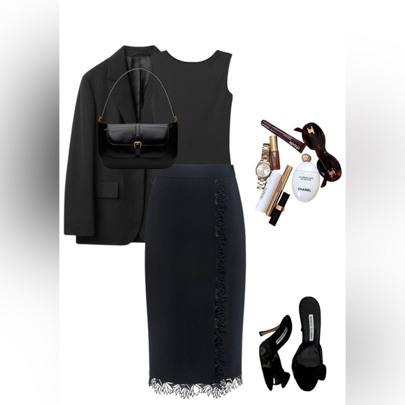 Theory Casual Black Blazer - Picture 12 of 15